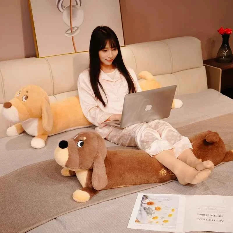 Longboi Dachshund | Sausage Dog Plush Pillow