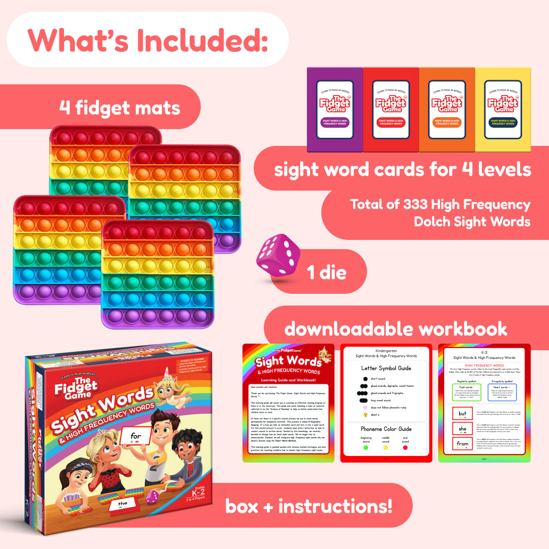 Sight Word Safari | The Fidget Reading Game by The Fidget Games — product image 2
