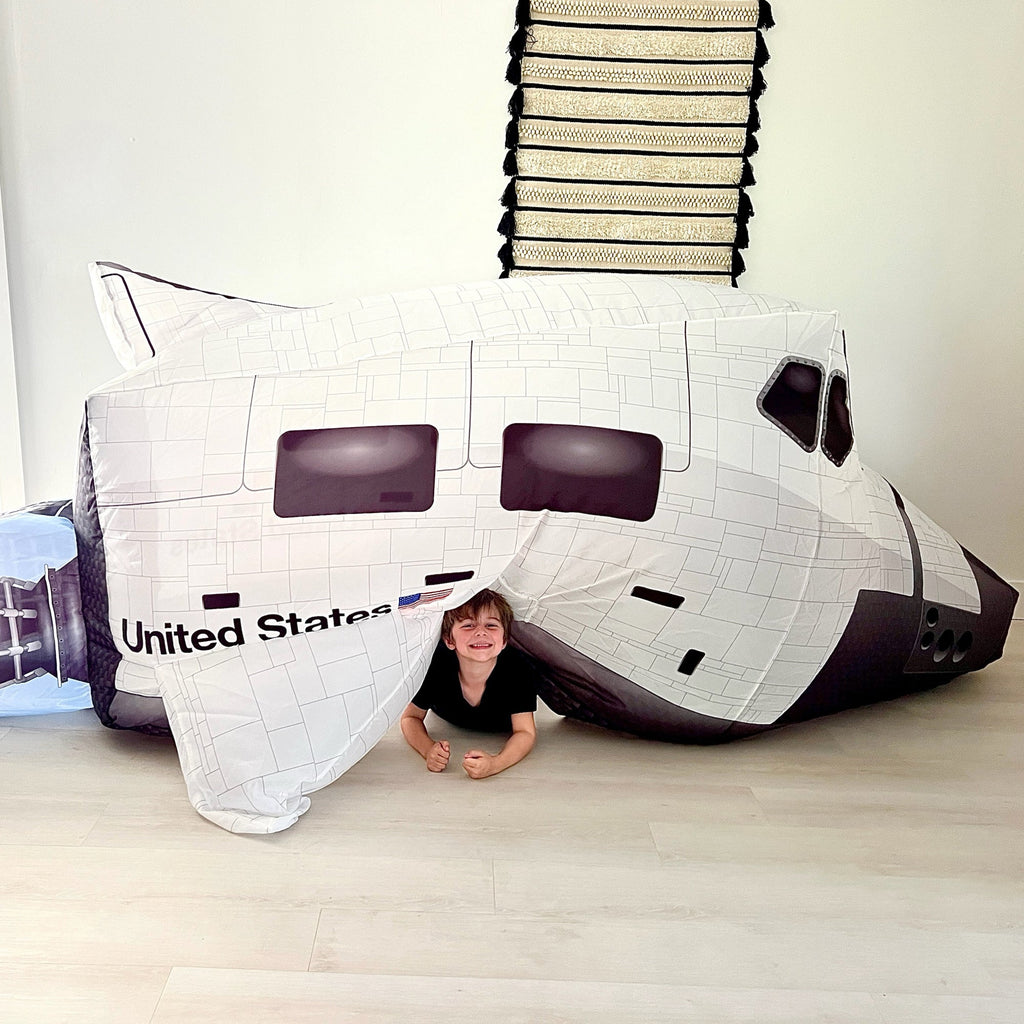 AirFort Space Shuttle | Inflatable Play Fort