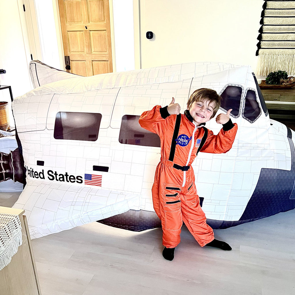 AirFort Space Shuttle | Inflatable Play Fort
