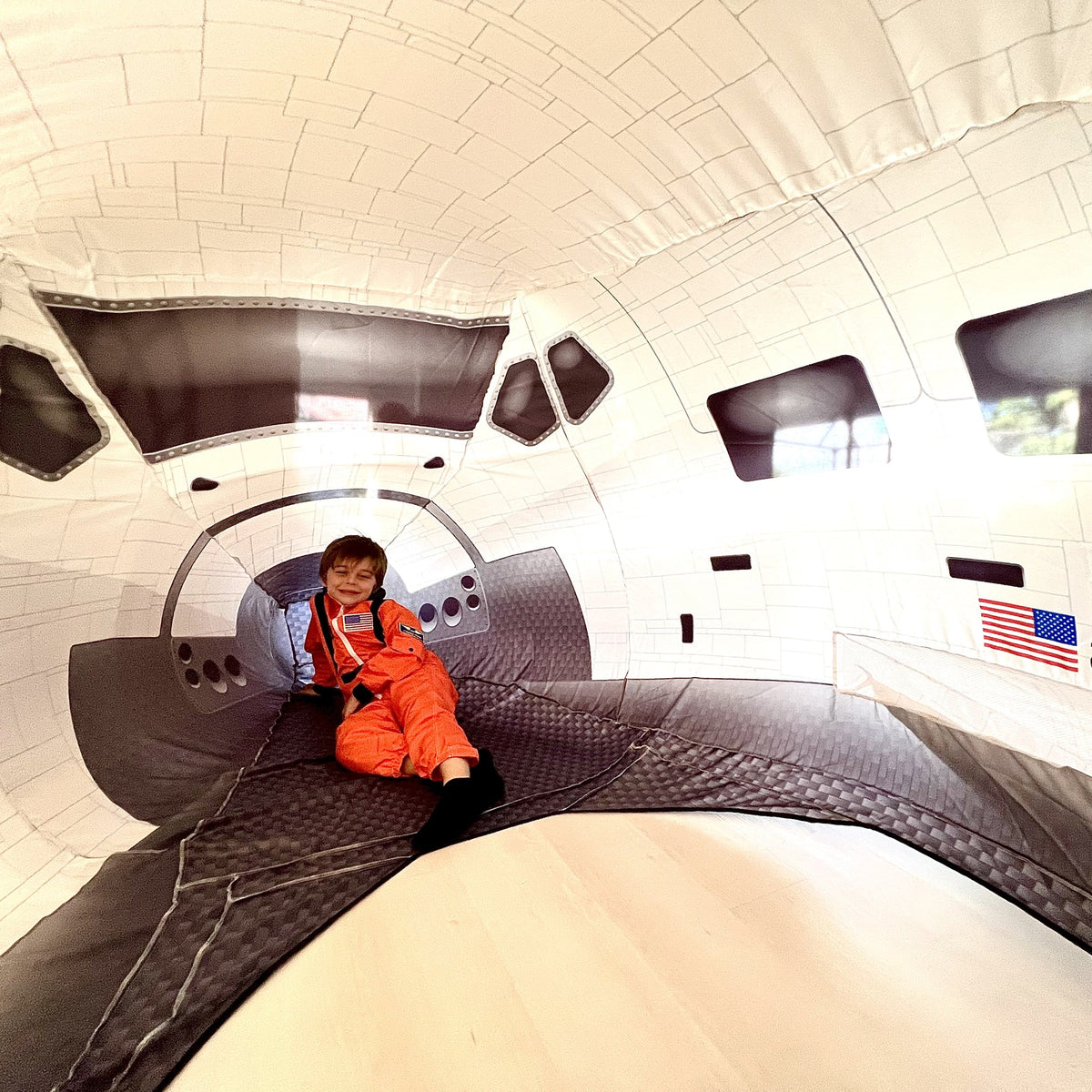 AirFort Space Shuttle | Inflatable Play Fort
