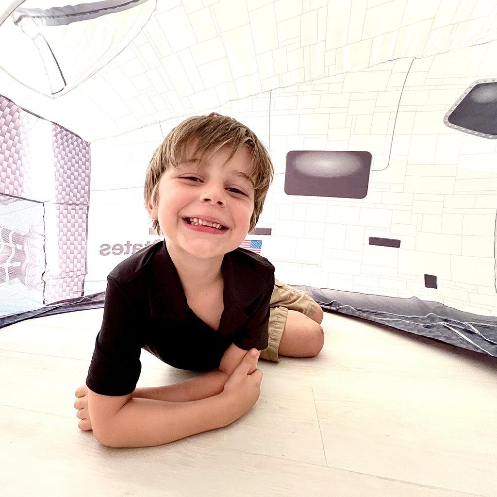 AirFort Space Shuttle | Inflatable Play Fort
