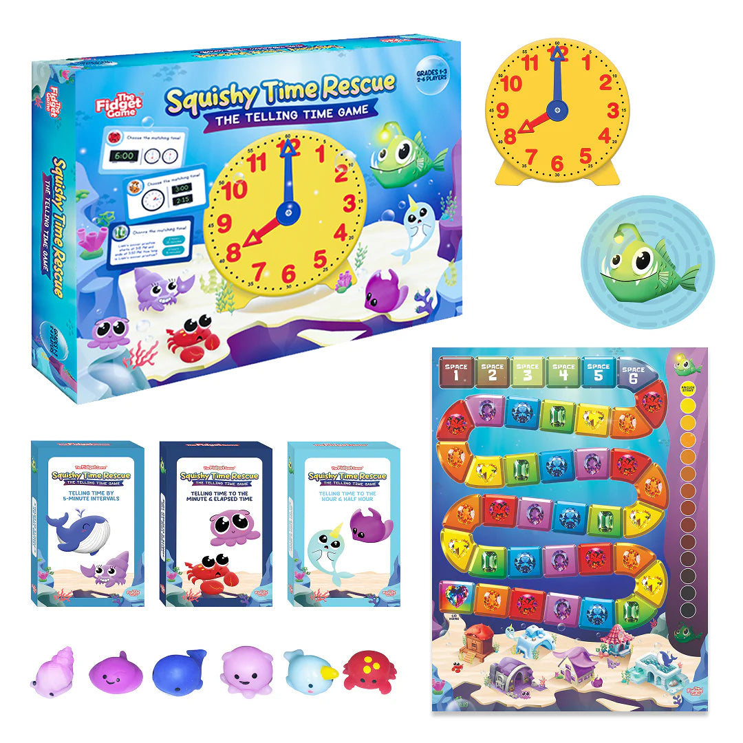 Clock Quest Rescue | Squishy Time Learning Game by The Fidget Games — product image 1