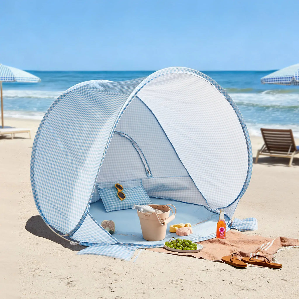 Tiny Land Beach Day | Kids Beach Tent & Sand Toy Set
