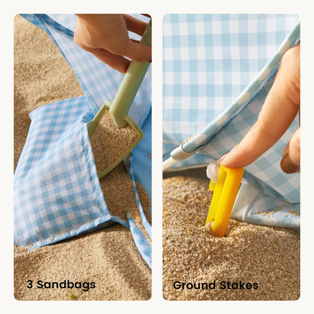 Tiny Land Beach Day | Kids Beach Tent & Sand Toy Set