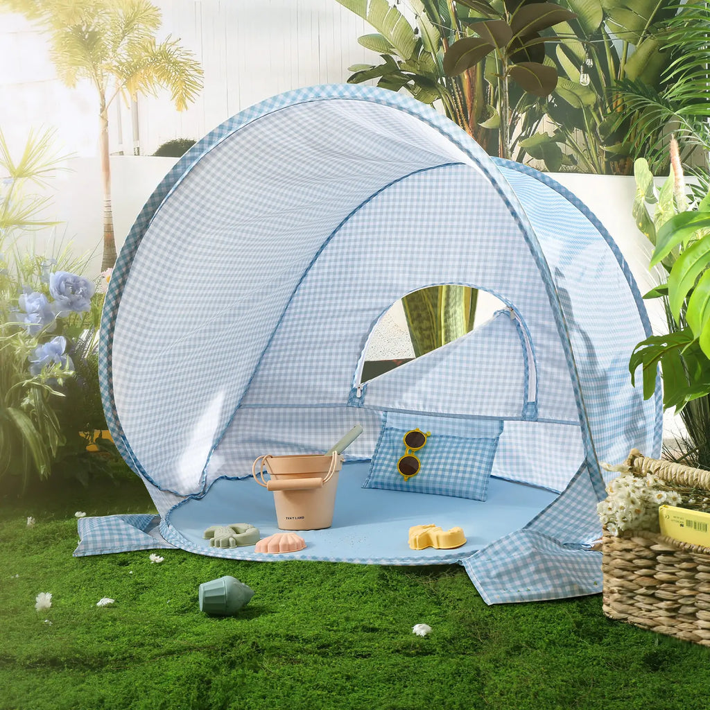 Tiny Land Beach Day | Kids Beach Tent & Sand Toy Set