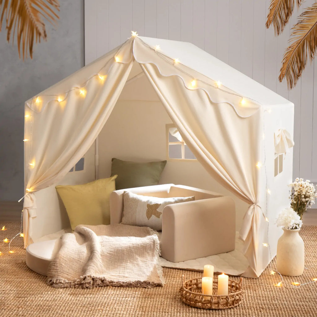 Tiny Land kids play tent with star lights