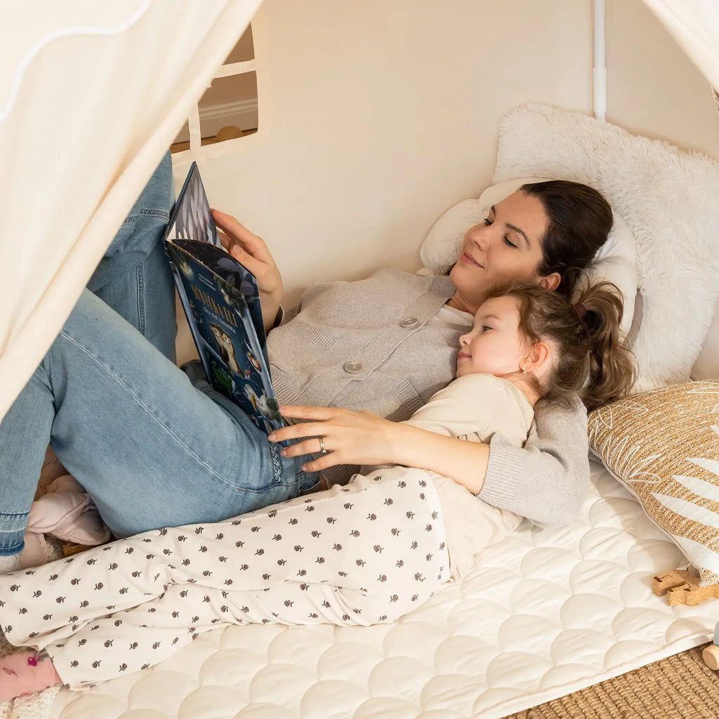 Tiny Land Starlight Hideaway | Kids Play Tent with Star Lights