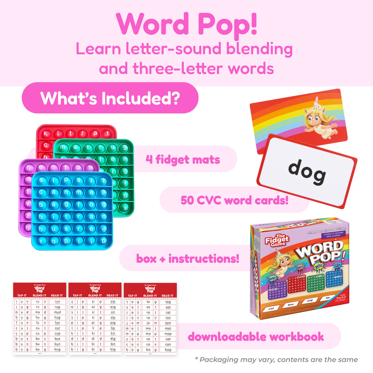 First Grade Fun Lab | Classroom Learning Bundle by The Fidget Games — product image 3