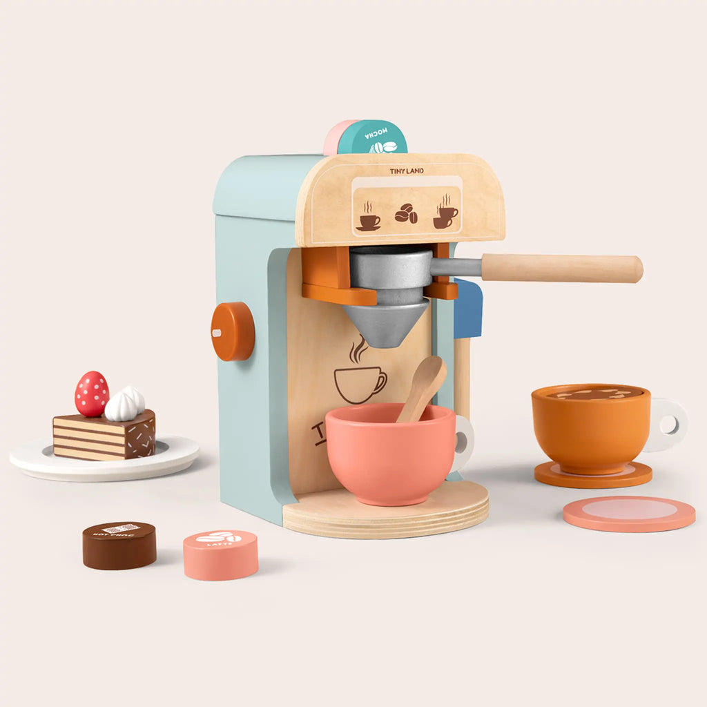 Tiny Land Little Barista | Wooden Coffee Maker Play Set — manufacturer product image 1