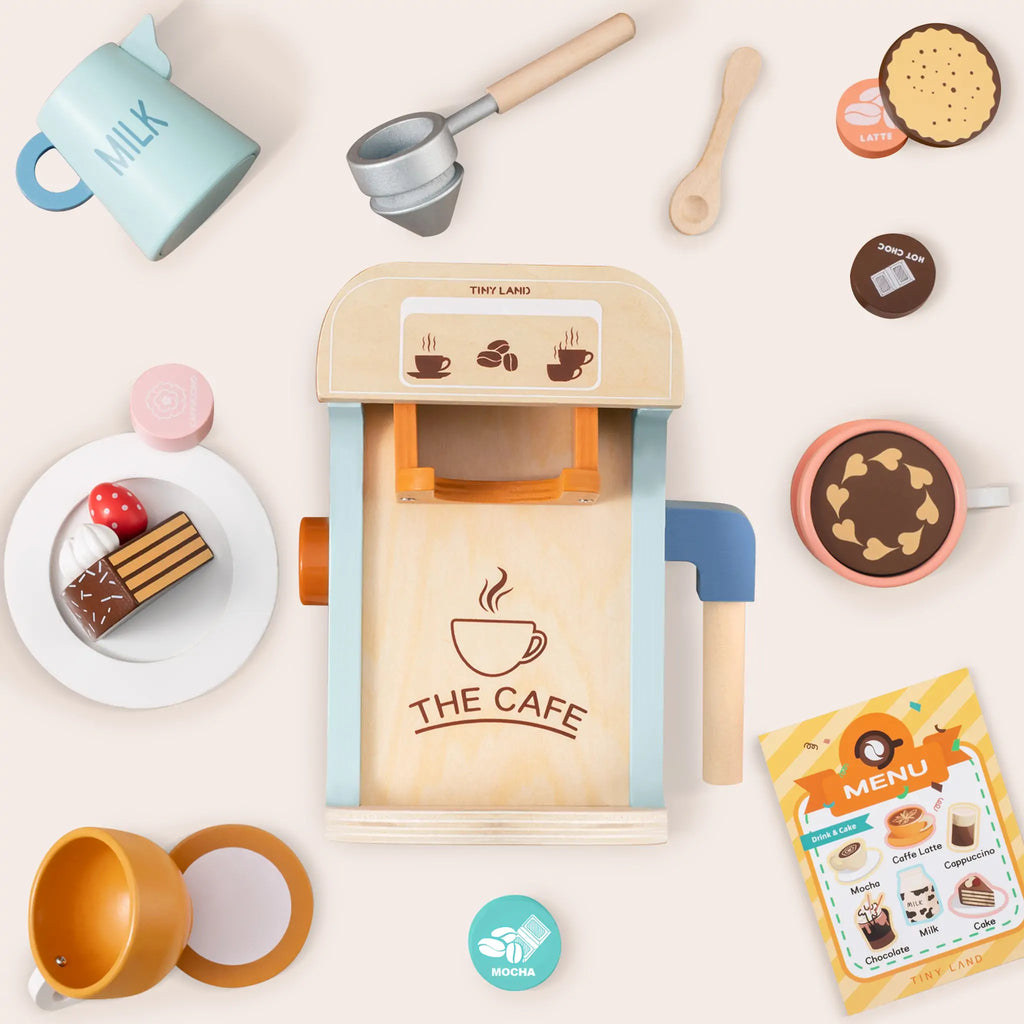 Tiny Land Little Barista | Wooden Coffee Maker Play Set — manufacturer product image 8