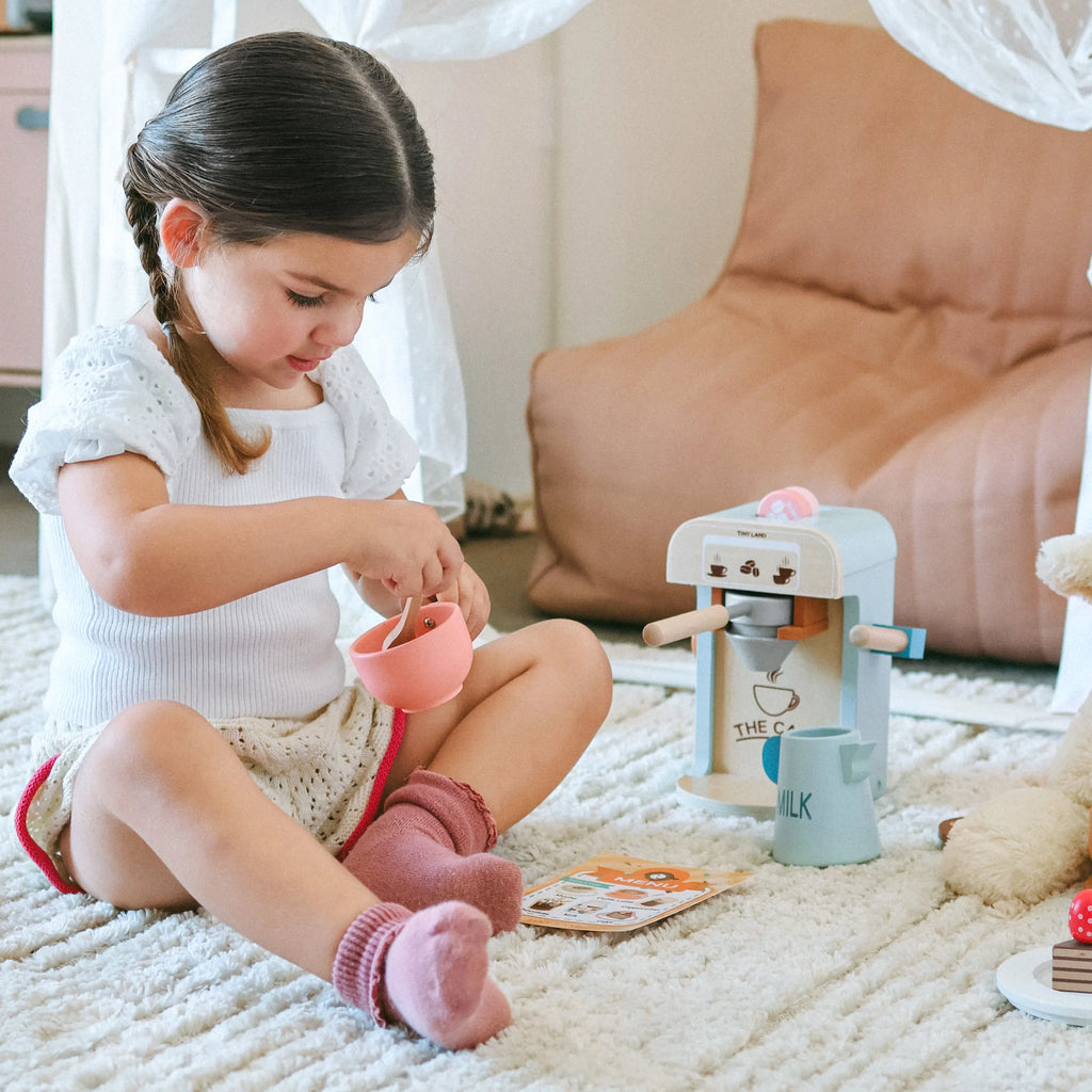 Tiny Land Little Barista | Wooden Coffee Maker Play Set — manufacturer product image 4