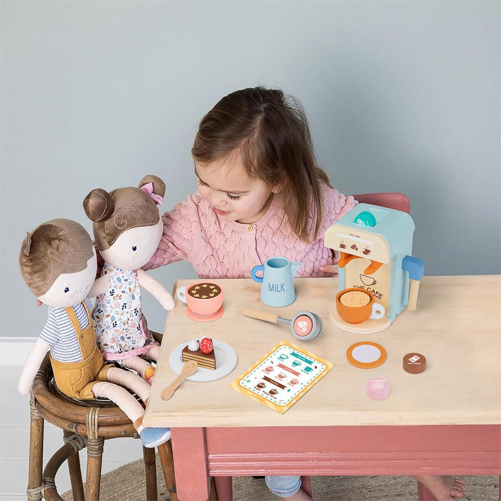 Tiny Land Little Barista | Wooden Coffee Maker Play Set — manufacturer product image 5