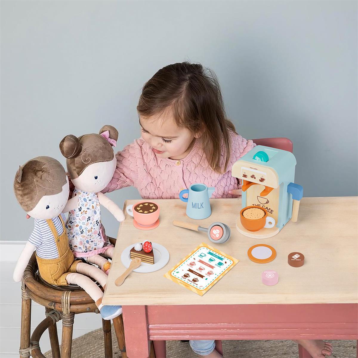 Tiny Land Little Barista | Wooden Coffee Maker Play Set — manufacturer product image 5