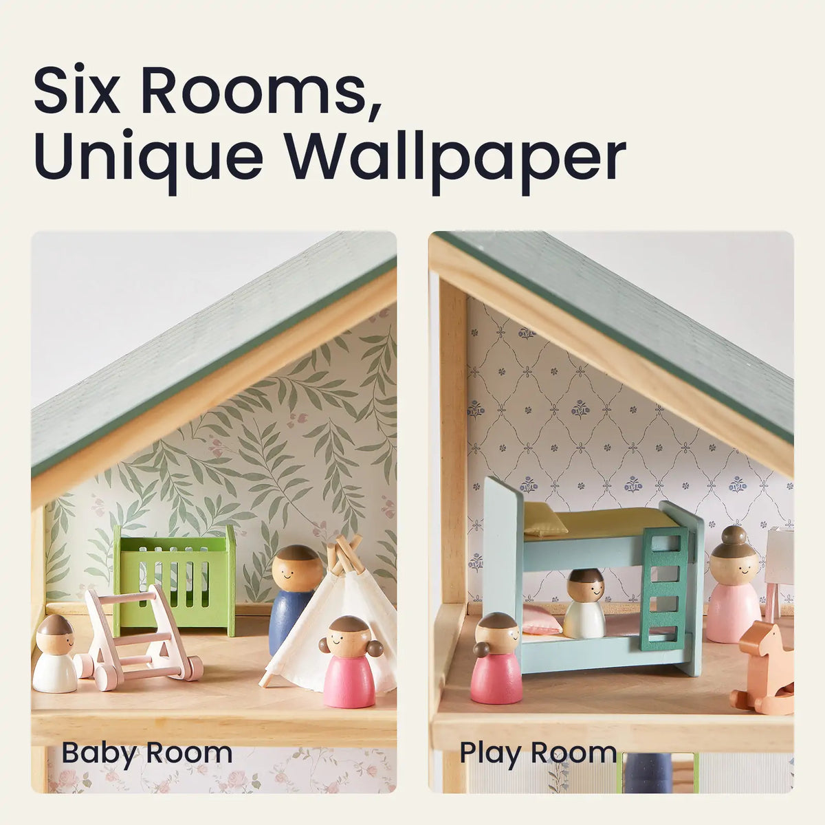 Tiny Land Sweetwood | Wooden Dollhouse Without Dolls