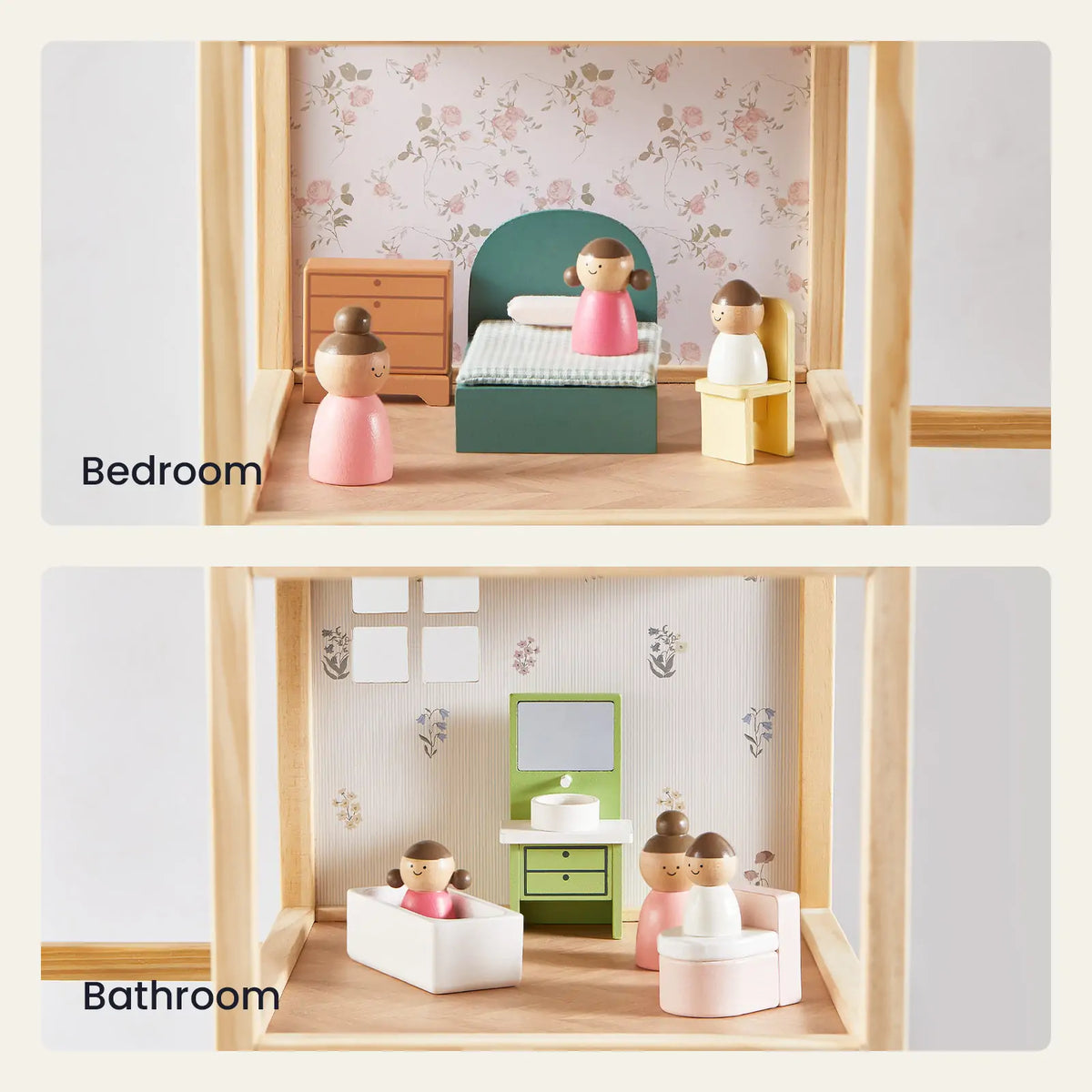 Tiny Land Sweetwood | Wooden Dollhouse Without Dolls