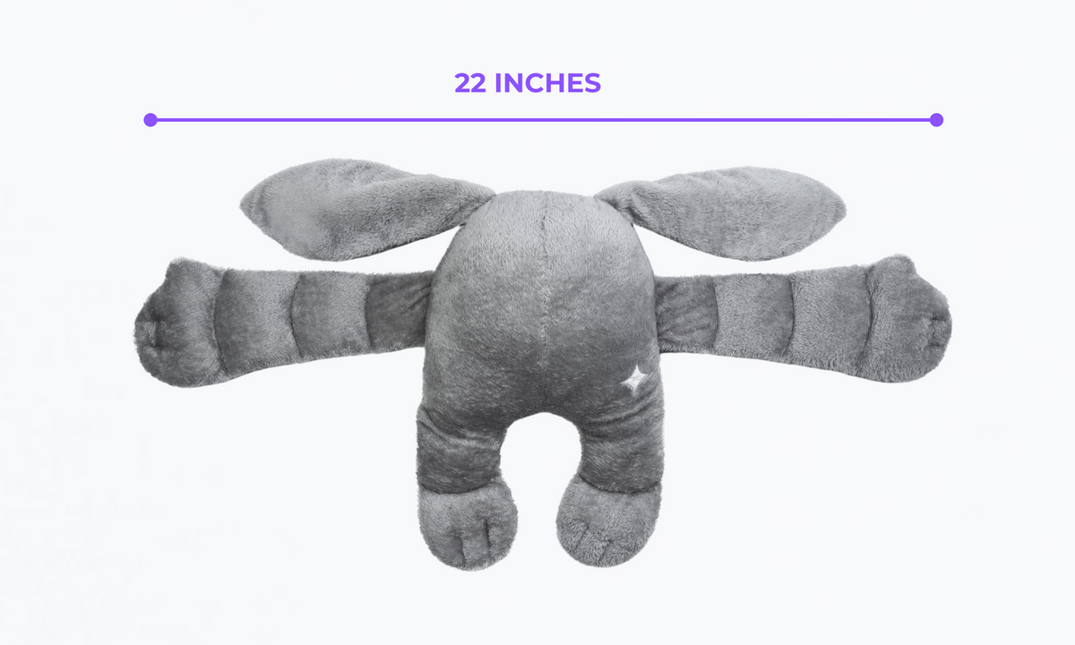 Moon Pals Gamma weighted plush informational product graphic