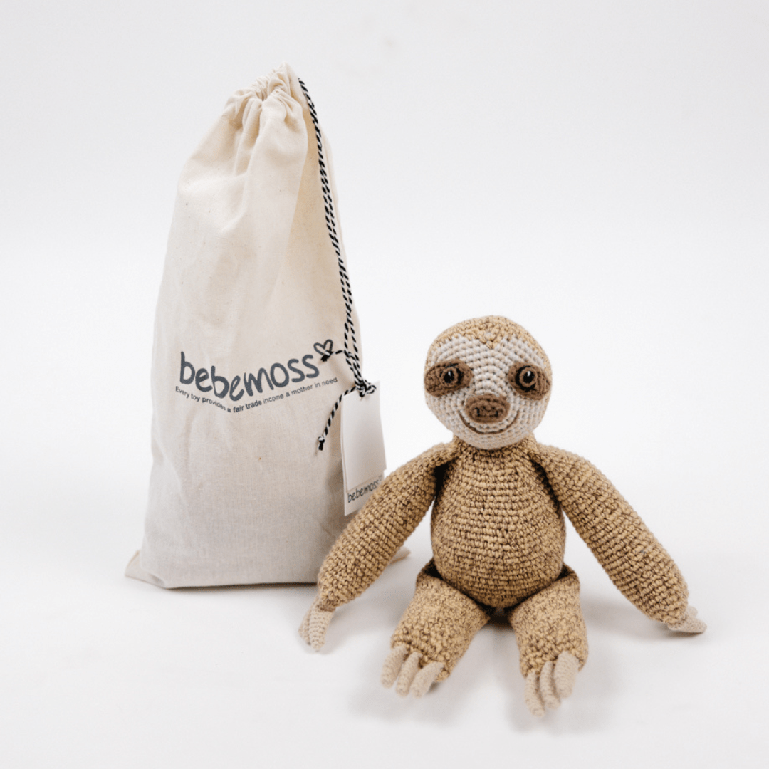Bebemoss Ace the Sloth | Crochet Plushie