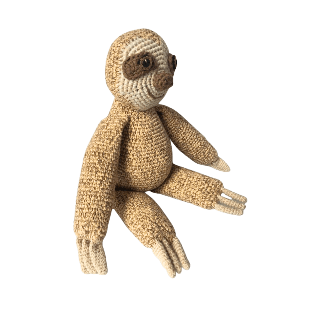 Bebemoss Ace the Sloth | Crochet Plushie