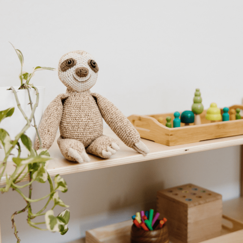 Bebemoss Ace the Sloth | Crochet Plushie