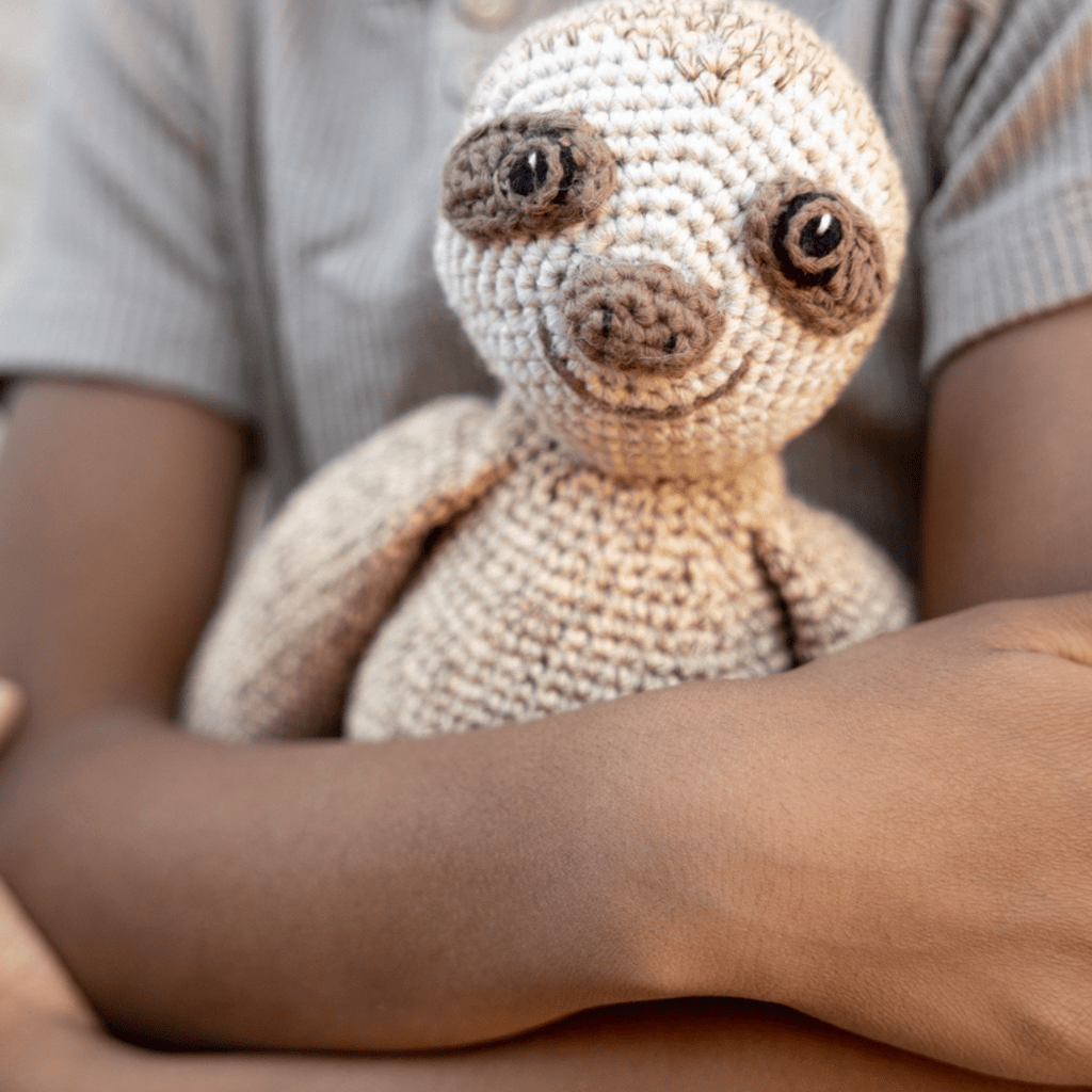 Bebemoss Ace the Sloth | Crochet Plushie