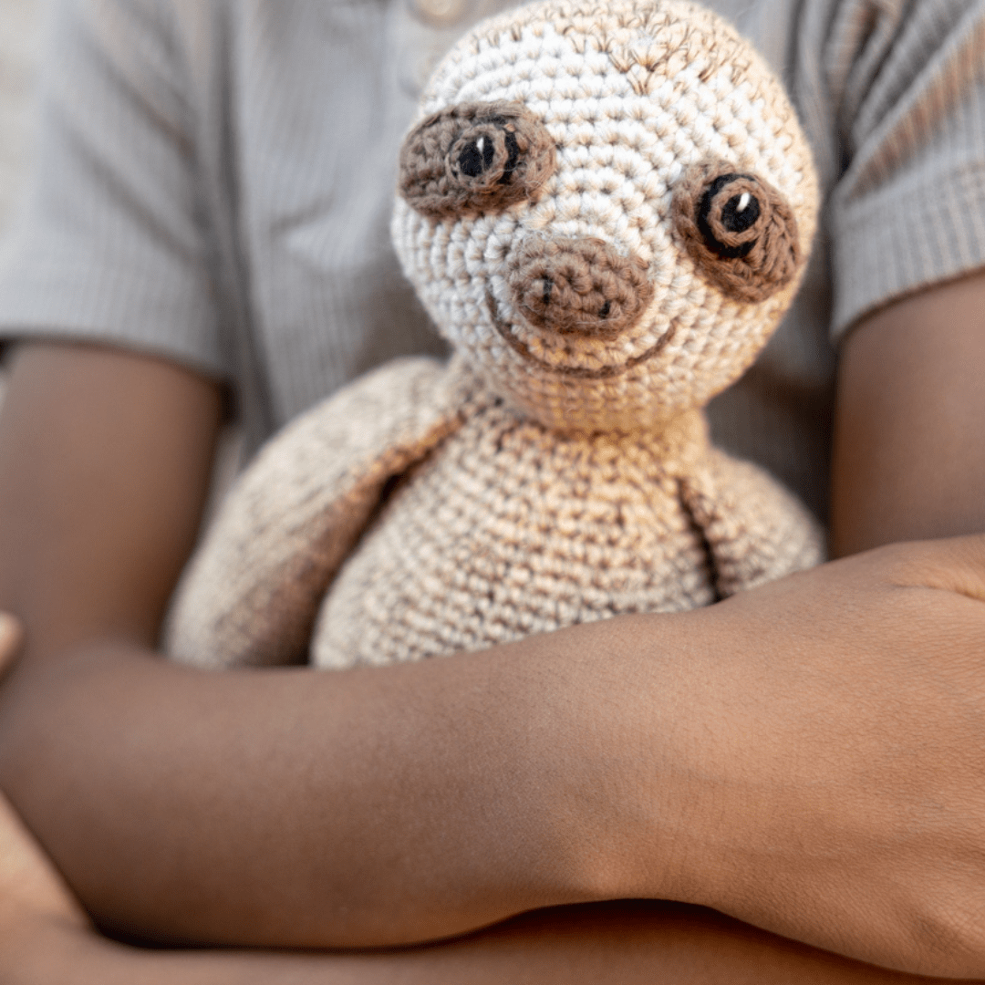Bebemoss Ace the Sloth | Crochet Plushie