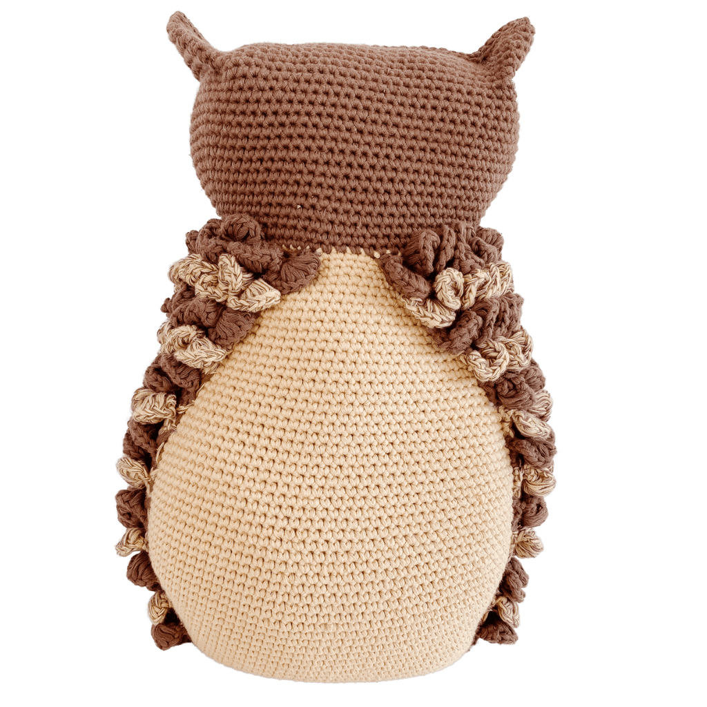 Bebemoss Barney the Brown Owl | Crochet Plushie