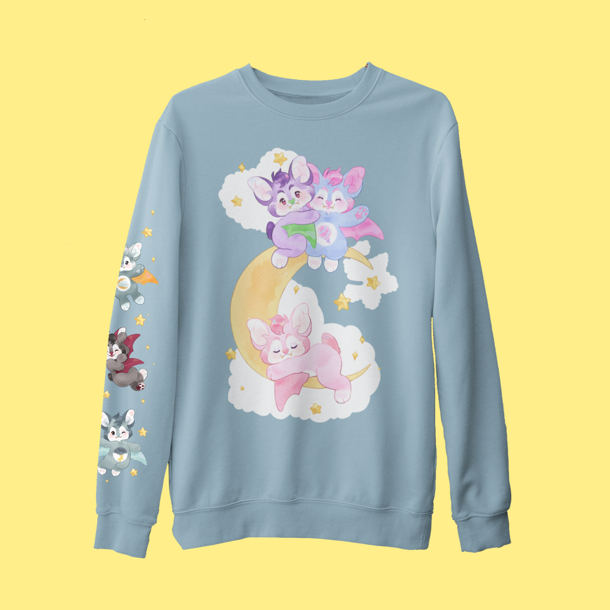 Batty for Whimsy | Tiny Teeth Graphic Sweater