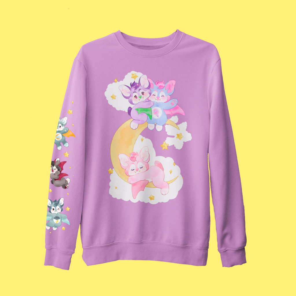Batty for Whimsy | Tiny Teeth Graphic Sweater