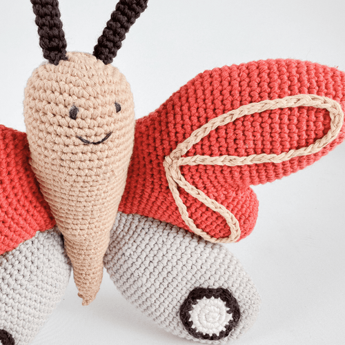 Bella Bloomwing | Crochet Butterfly Plushie