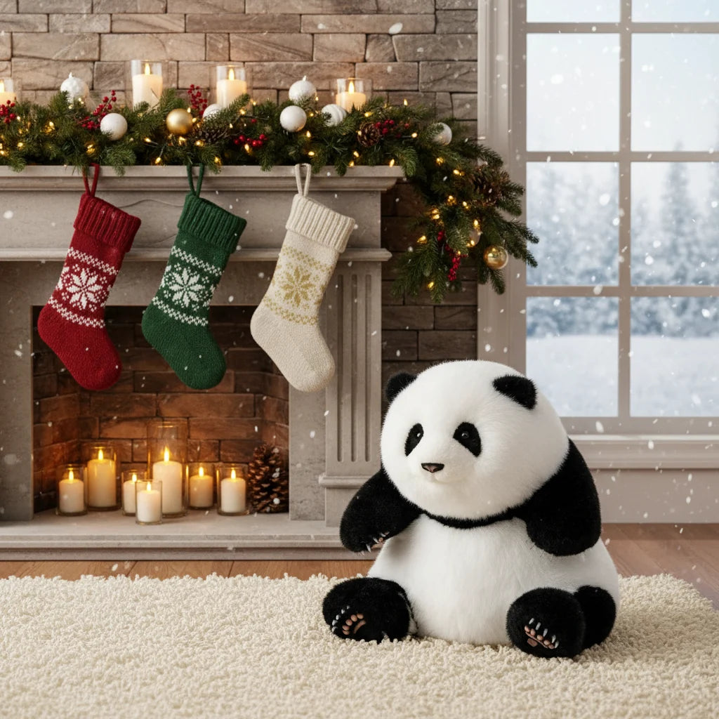 Chongker Hehua Panda | Weighted Realistic Plushie