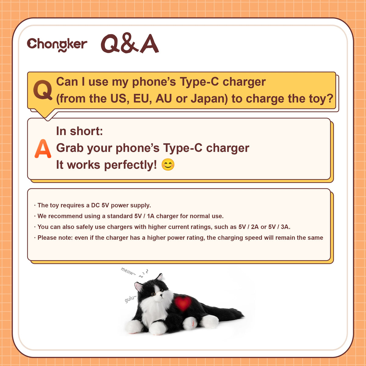Chongker MateCat Pro | Interactive Robotic Cat