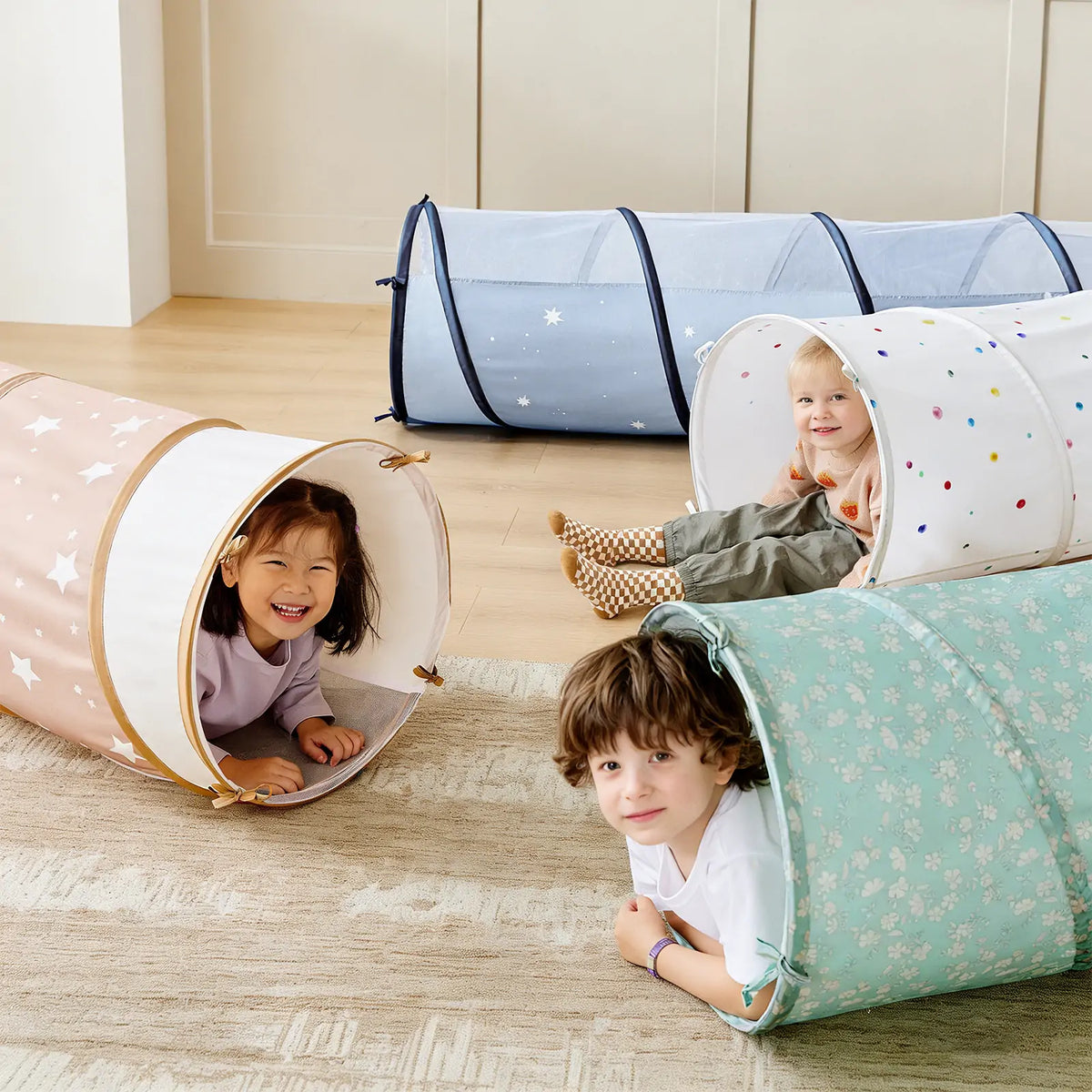 Tiny Land Adventure Tunnel | Kids Indoor Crawl & Play Tunnel