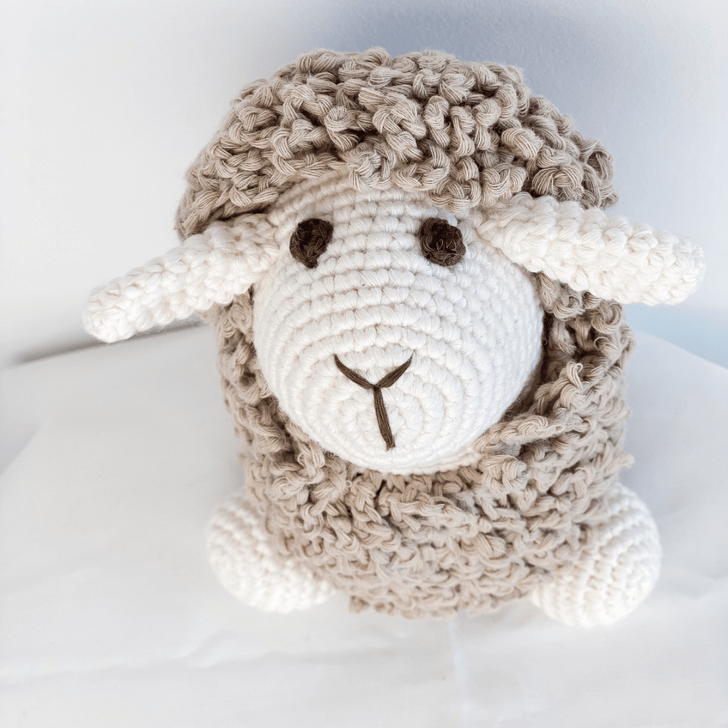 Farawee | The Fluffy-Look Sheep Crochet Plushie