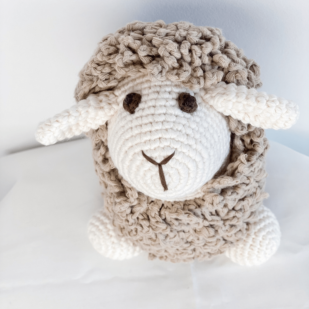 Farawee | The Fluffy-Look Sheep Crochet Plushie