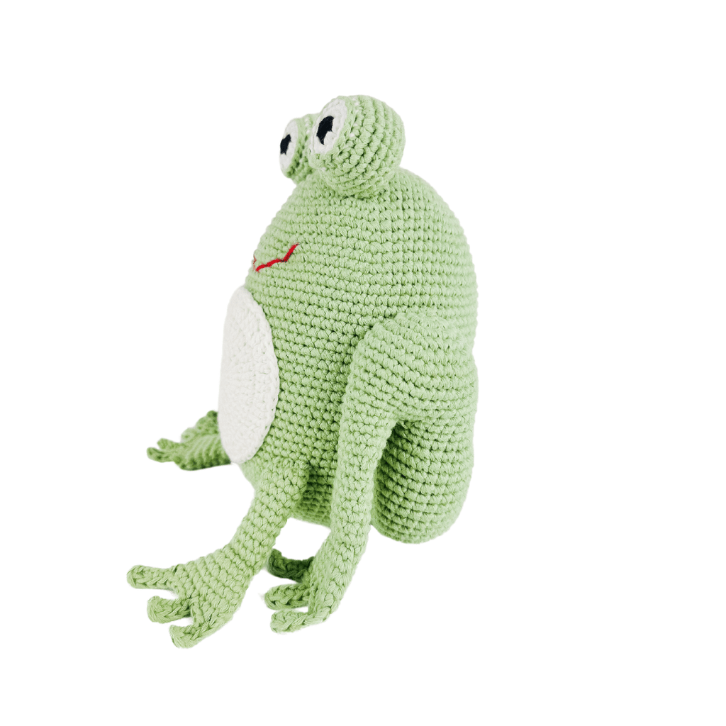 Bebemoss Freddie the Frog | Crochet Plushie