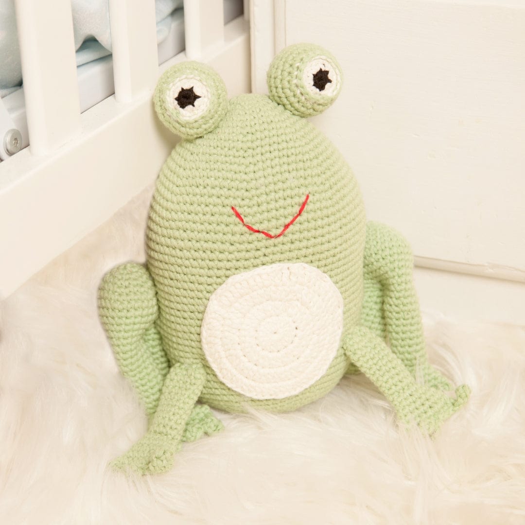 Bebemoss Freddie the Frog | Crochet Plushie