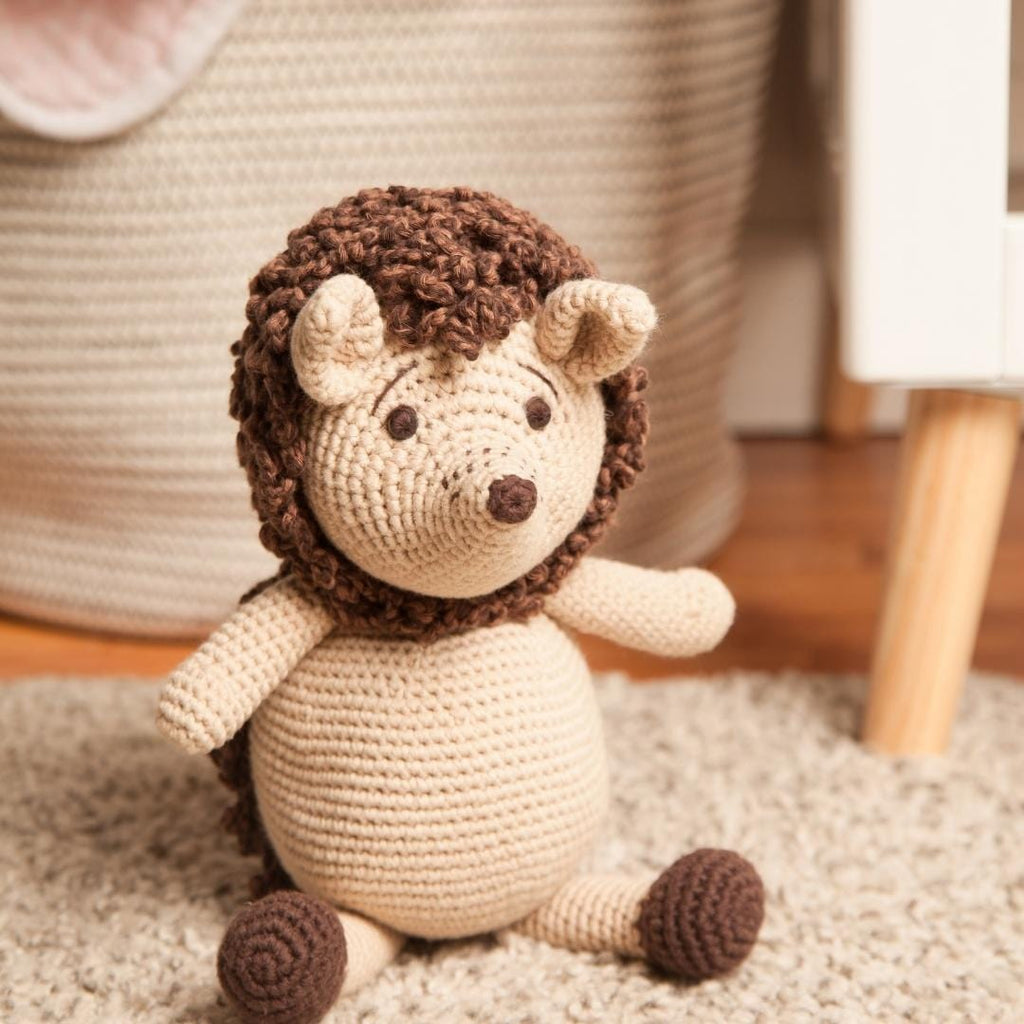 Hubert Hedgehog | Woodland Crochet Plushie