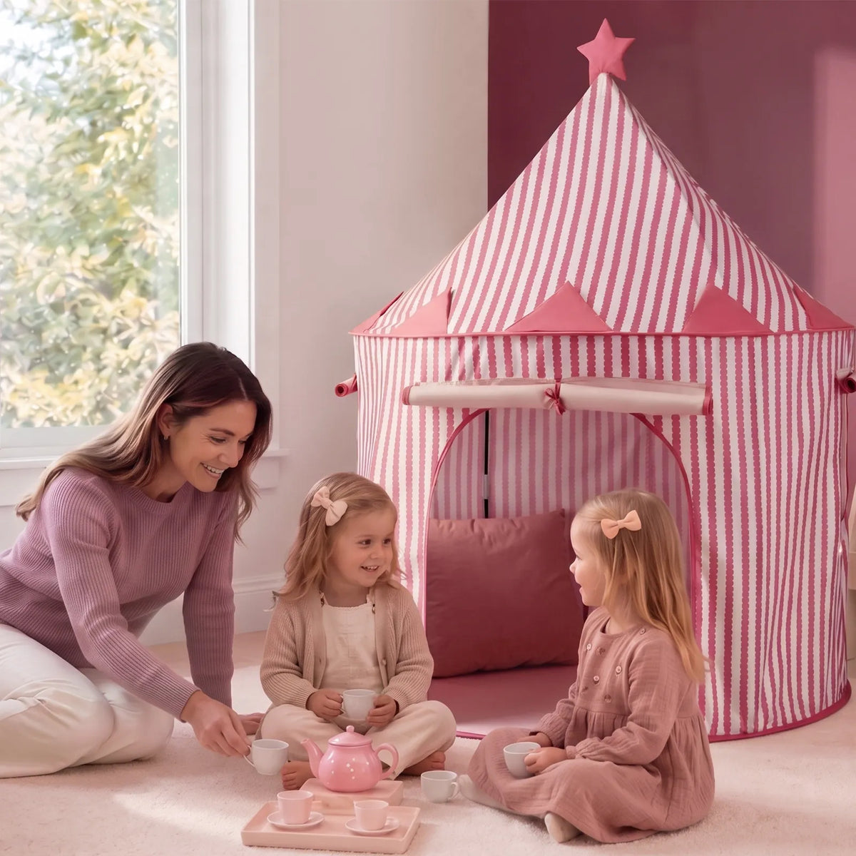 Tiny Land Cozy Hideaway | Indoor Play Tent for Toddlers & Kids