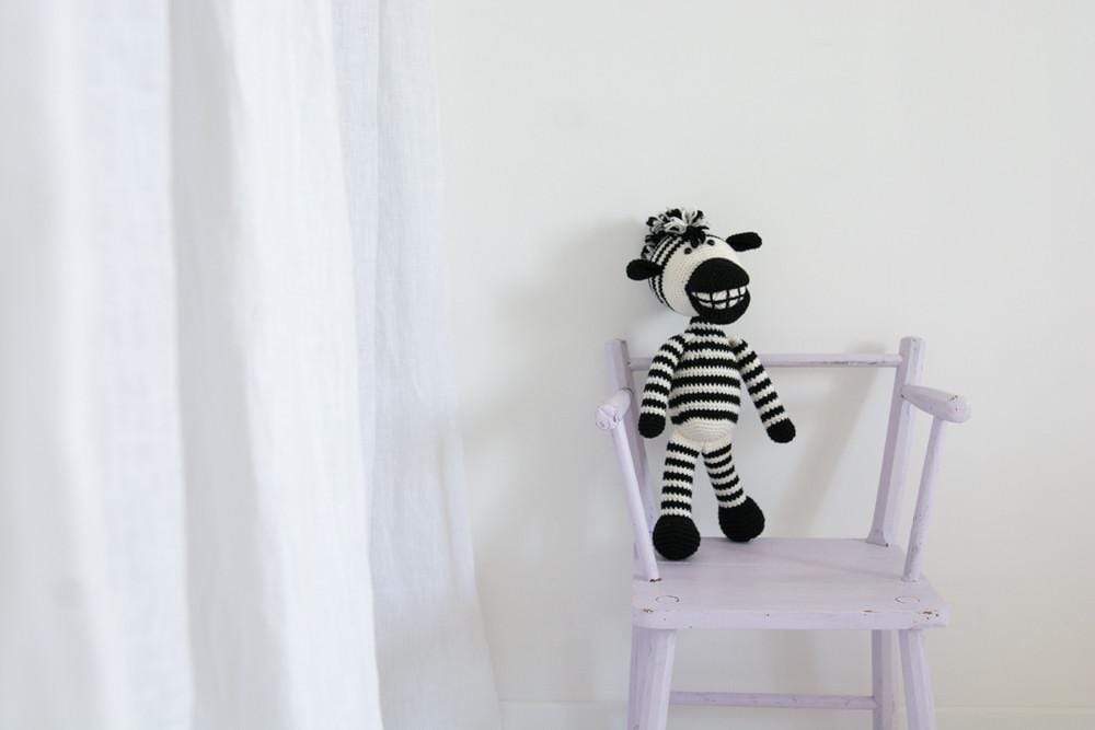 Bebemoss Lebo the Zebra | Crochet Plushie
