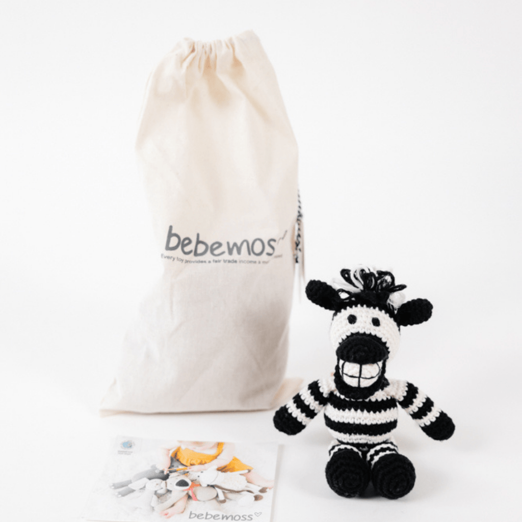 Mini Lebo | The Stripy Zebra Plushie