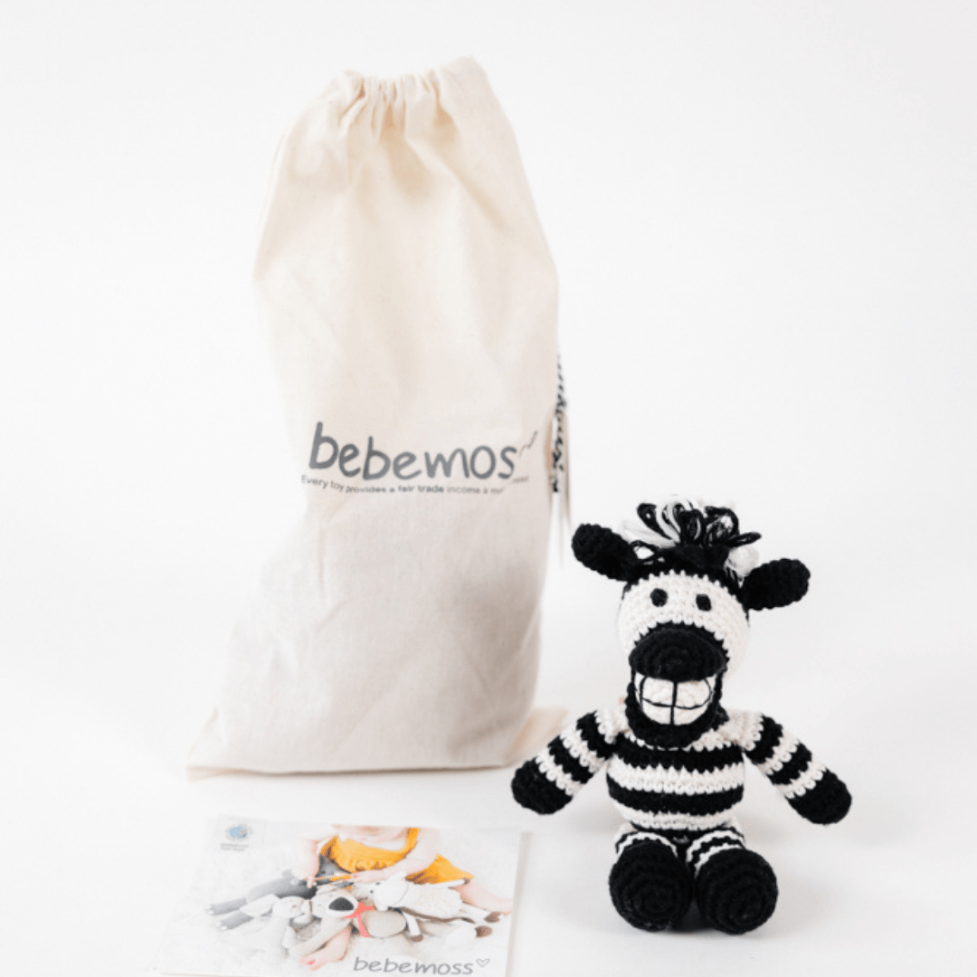 Mini Lebo | The Stripy Zebra Plushie