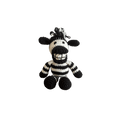 Bebemoss mini Lebo zebra striped crochet toy