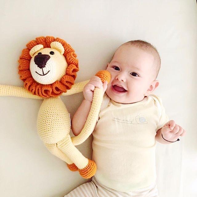Bebemoss Leo the Lion | Crochet Plushie