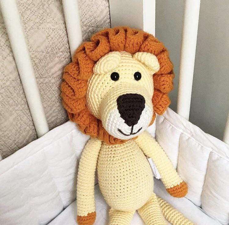 Bebemoss Leo the Lion | Crochet Plushie
