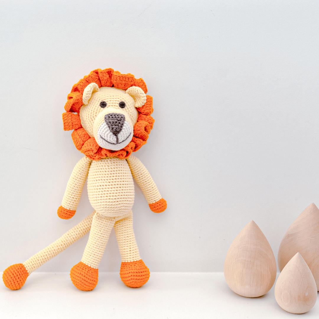 Bebemoss Leo the Lion | Crochet Plushie