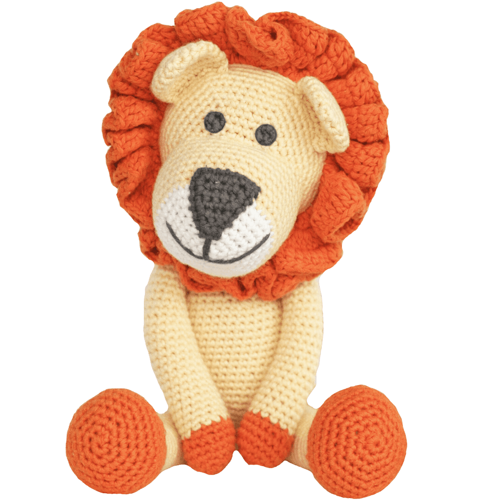 Bebemoss Leo lion crochet plush