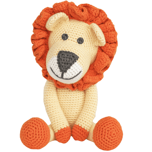 Bebemoss Leo lion crochet plush