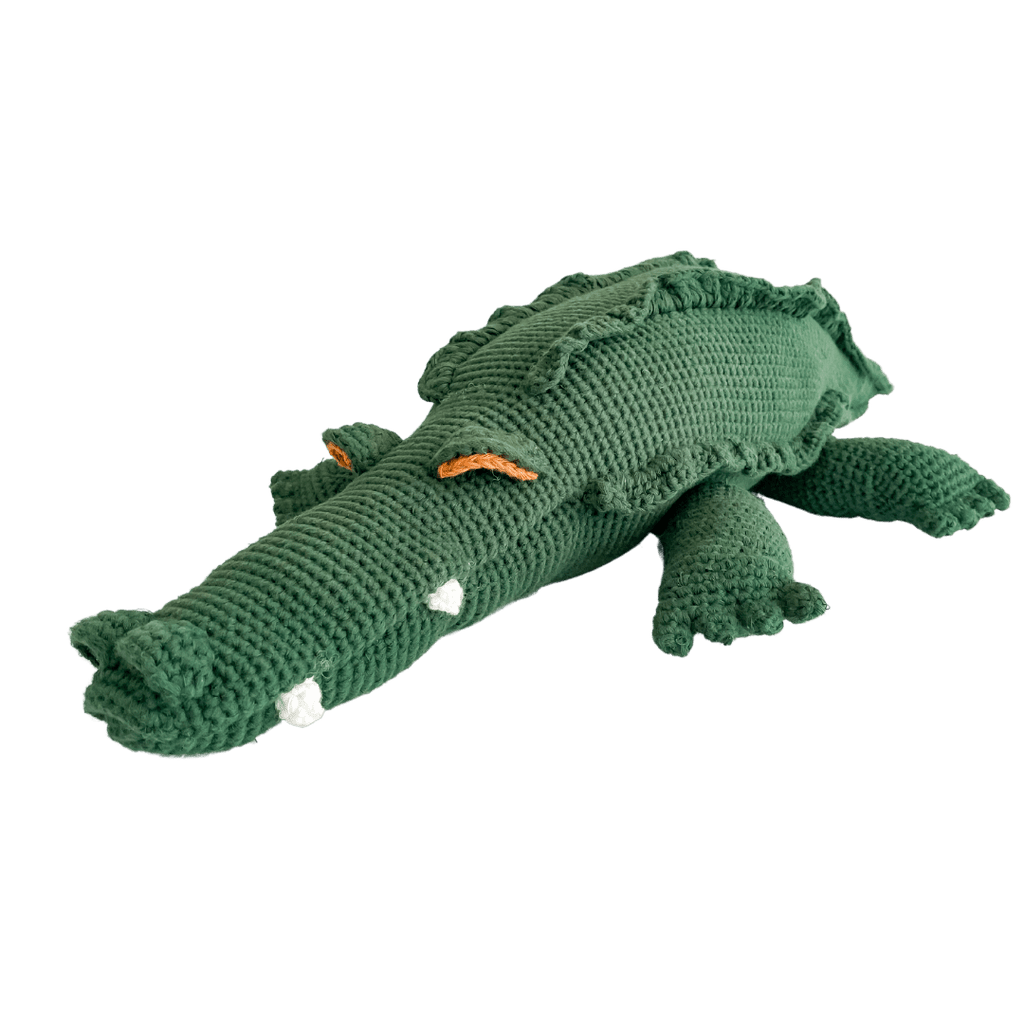 Bebemoss Big Marvin the Crocodile | Crochet Plushie