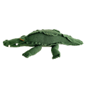 Bebemoss big Marvin green crocodile crochet toy